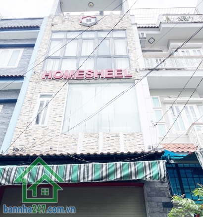 NHỈNH 5 TỶ - NHÀ ĐẸP – DT: 52,4m²  (4,2 x 12,5m) - 4 TẦNG – HẺM XE TẢI – GẦN TÊN LỬA –  4PN, 3WC   Diện tích: 52,4m² (4,2 x 12,5m), sổ vuông vức. Kết cấu: 1 trệt 2 lầu + sân thượng, gồm 4PN, 3WC, phòng giặt, sân phơi, sân thượng cực rộng.