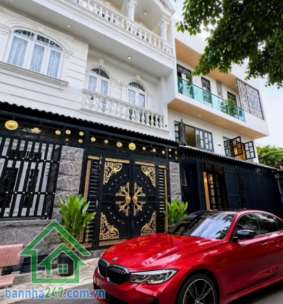 CHỈ 6,4 TỶ - SIÊU PHẨM MỚI ĐẸP LUNG LINH – HẺM XE HƠI – 60m² (8m x 7.5m) - 3 TẦNG BTCT – SÁT MẶT TIỀN MÃ LÒ - 4 PN- 3 WC