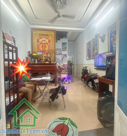NHỈNH 4 TỶ - 50m ra mặt tiền Lê Văn Quới – hẻm xe hơi 5m thông tứ hướng. Gần chợ, trường học các cấp, bệnh viện, ủy ban – tiện ích bủa vây