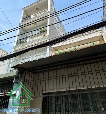 CHỈ 6,6 TỶ – MẶT TIỀN KINH DOANH 7M – NGAY CHỢ BÌNH LONG – 2 TẦNG – SHR