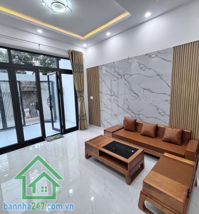 CHỈ 4,5 TỶ – ĐƯỜNG NHỰA 6M – XE HƠI TẬN CỬA – TÂN XUÂN 1A HÓC MÔN - 3PN - 3WC Cách Lê Thị Hà & Quang Trung chỉ 300m Di chuyển thuận tiện vào trung tâm