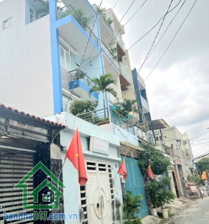 CHỈ 5,1 TỶ – MTKD ĐƯỜNG 8M – XE TẢI VI VU – NHÀ C4 SIÊU TIỆN KINH DOANH/CHO THUÊ – 66M² (4x16,25)m – SỔ ĐẸP CHUẨN PHÁP LÝ * Nhà mặt tiền kinh doanh, đường rộng.