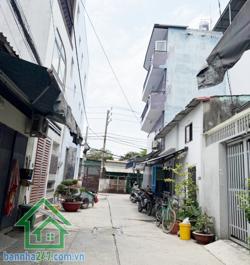 HẺM XE HƠI 6M – GẦN ĐƯỜNG 18B – KHU LÊ VĂN QUỚI - 50M2 - 2 TẦNG - 4,45 TỶ