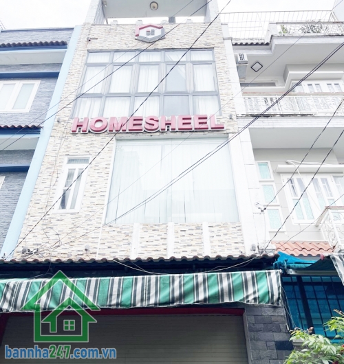 NHỈNH 5 TỶ - NHÀ ĐẸP – DT: 52,4m²  (4,2 x 12,5m) - 4 TẦNG – HẺM XE TẢI – GẦN TÊN LỬA –  4PN, 3WC   Diện tích: 52,4m² (4,2 x 12,5m), sổ vuông vức. Kết cấu: 1 trệt 2 lầu + sân thượng, gồm 4PN, 3WC, phòng giặt, sân phơi, sân thượng cực rộng.