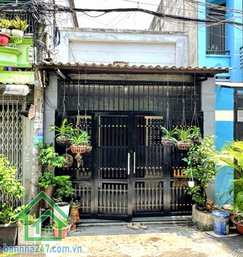 CHỈ 4,65 TỶ – HẺM 5M THÔNG THOÁNG – NGAY LÔ TƯ, GÒ XOÀI – NHÀ 2 TẦNG – NGANG 4M NỞ HẬU