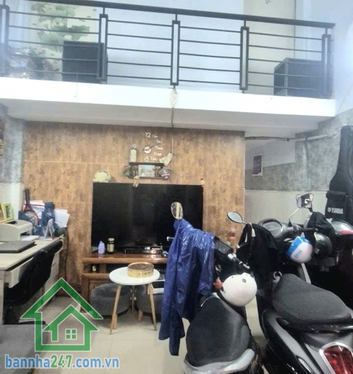 CHỈ 4,65 TỶ – HẺM 5M THÔNG THOÁNG – NGAY LÔ TƯ, GÒ XOÀI – NHÀ 2 TẦNG – NGANG 4M NỞ HẬU