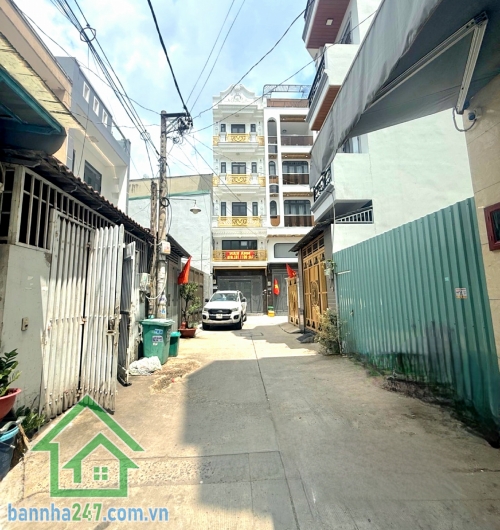 CHỈ 6,98 TỶ - HẺM XE HƠI 6M THÔNG HƯƠNG LỘ 2 – 56M² - 5 TẦNG BTCT - DTSD 203,4M² - 6 PN – 5 WC 