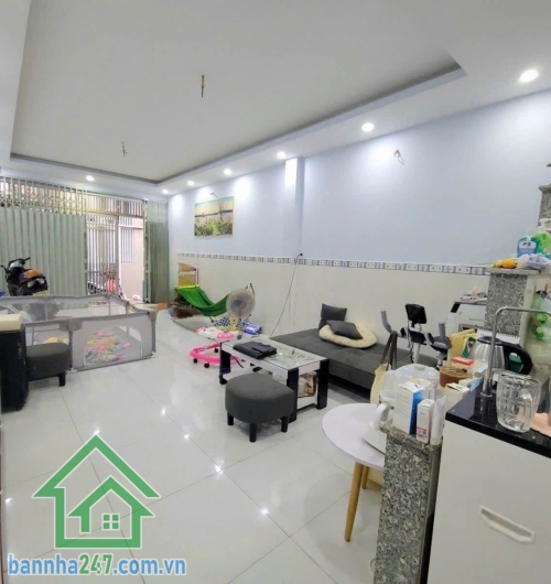 CHỈ 4,55 TỶ – HẺM 3,5M THÔNG – NHÀ MỚI Ở NGAY – NI SƯ HUỲNH LIÊN, P10 – GIÁP KHU BÀU CÁT – DT 51M² (4,1x13)M
