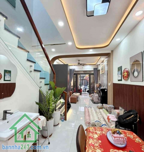 CHỈ 6,6 TỶ – HẺM XE HƠI ĐỖ CỬA – NGAY GÒ DẦU, DƯƠNG VĂN DƯƠNG – SÁT AEON MALL TÂN PHÚ - 3 PN - 4 WC