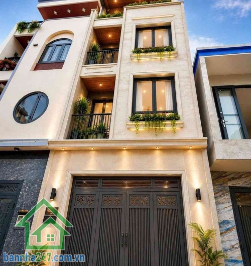 CHỈ 6,35 TỶ - NHÀ MỚI 4 TẦNG ĐANG XÂY DỰNG - HẺM XE HƠI VÀO NHÀ - NGANG HIẾM 4,4M - KHU PHÂN LÔ - 4 PN - 5 WC
