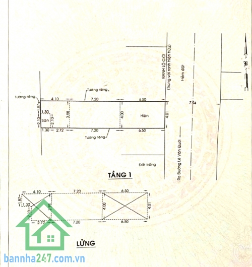 CHỈ 7,6 TỶ - NHÀ SÁT MẶT TIỀN LÊ VĂN QUỚI - HẺM 8M THÔNG - 71M² - KINH DOANH, CHO THUÊ ĐỀU HIỆU QUẢ 