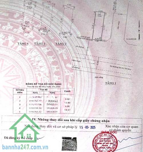 CHỈ 9 TỶ TL - SIÊU PHẨM TÂN KỲ TÂN QUÝ - NHÀ 4 TẦNG LUNG LINH - ĐƯỜNG NHỰA 15M CÓ LỀ - VỪA Ở VỪA KINH DOANH - DÒNG TIỀN HƠN 20 TRIỆU/THÁNG