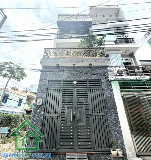 CHỈ 5,98 TỶ – NGAY LÊ VĂN QUỚI – ĐƯỜNG RỘNG 2 XE TẢI TRÁNH NHAU – NHÀ 4 TẦNG – NGANG 4M DÀI 16M – 4PN – 5WC - SỔ VUÔNG VỨC ĐẸP