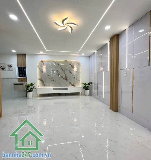 CHỈ 6,4 TỶ - SIÊU PHẨM MỚI ĐẸP LUNG LINH – HẺM XE HƠI – 60m² (8m x 7.5m) - 3 TẦNG BTCT – SÁT MẶT TIỀN MÃ LÒ - 4 PN- 3 WC