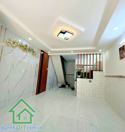 CHỈ NHỈNH 3 T.Ỷ – NHÀ MỚI 2 TẦNG – HẺM XE HƠI – SÁT MẶT TIỀN – LÊ VĂN QUỚI, GÒ XOÀI ~ 34M² (4 x 8,5) - SHR - HOÀN CÔNG ĐỦ
