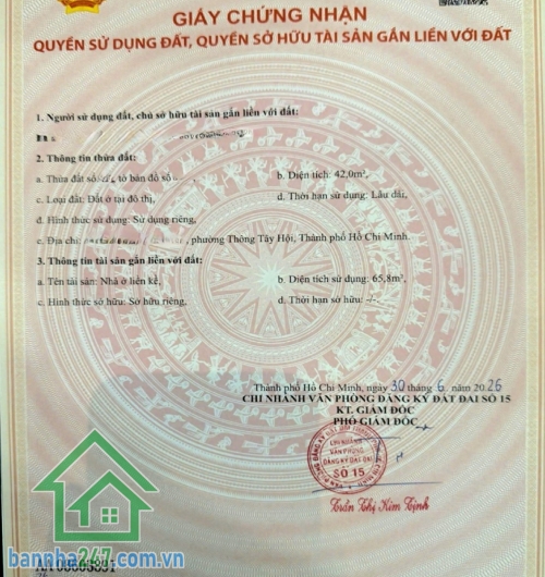 CHỈ 5,79 TỶ – NHÀ GÓC 2 MẶT HẺM – HẺM XE TẢI 6M – 3 PHÒNG NGỦ – GẦN CÔNG VIÊN LÀNG HOA, GÒ VẤP