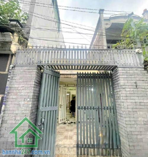 CHỈ 6,1 TỶ - NHÀ ĐẸP 2 TẦNG – HẺM THÔNG 4M – SÁT AEON TÂN PHÚ - DT: 64,2M² (4.03 x 16)M  Diện tích: 4.03 x 16m – 2 tầng (trệt + lửng) Công năng: 2PN, 2WC.