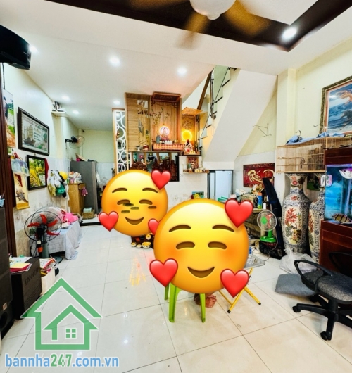 NHÀ MỚI LẠC LONG QUÂN - ÂU CƠ TÂN BÌNH – HẺM XE HƠI – 47M2 NỞ HẬU – NGANG 4.6M – 2 TẦNG – CHỈ 5.4 TỶ TL Diện tích: 47m2, ngang 4.4m nở hậu đẹp. Kết cấu: 1 trệt + 1 lầu. 3PN - 2WC. 
