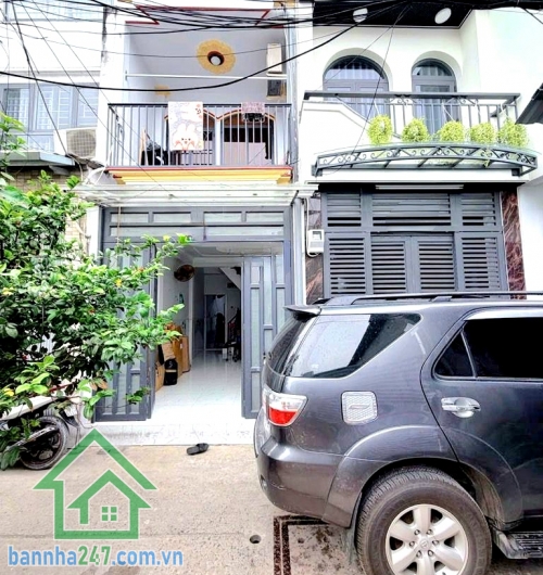NHỈNH 4 TỶ - NHÀ TRẦN THỊ TRỌNG – HẺM 4M THÔNG – GẦN CHỢ TÂN TRỤ DT 38m² – 2 Tầng – 2PN – 2WC Khu vực dân trí cao, di chuyển 3 phút ra 3 phút ra Cộng Hòa, Etown