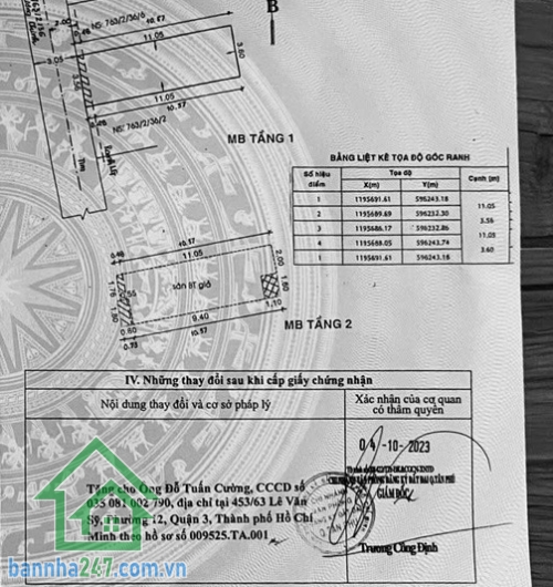 CHỈ 4.2 TỶ TL – NHÀ 2 TẦNG – GẦN SIÊU THỊ PANDORA – TRƯỜNG CHINH – 40M² – HOÀN CÔNG ĐỦ.