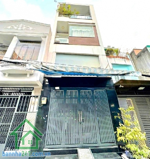 CHỈ 8 TỶ - NHÀ 4 TẦNG – HXH THÔNG – NGAY TÔ HIỆU & HÒA BÌNH – TÂN PHÚ - 3PN - 2WC Diện tích: 52m² (4 x 13m) – đất vuông vức, công nhận đủ Kết cấu: 1 trệt + 1 lửng + 2 lầu (4 tầng BTCT) 3 PN - 2 WC 
