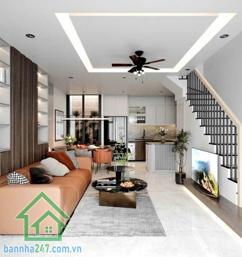 CHỈ 6,4 TỶ – HXH Ô TÔ NGỦ TRONG NHÀ – GIÁP TÂN PHÚ – KỀ AEON MALL - DT: 50M² - 4 PN– 3 WC DT: 5.16m x 9.66m – vuông vức đẹp • Kết cấu: 1 trệt 2 lầu kiên cố