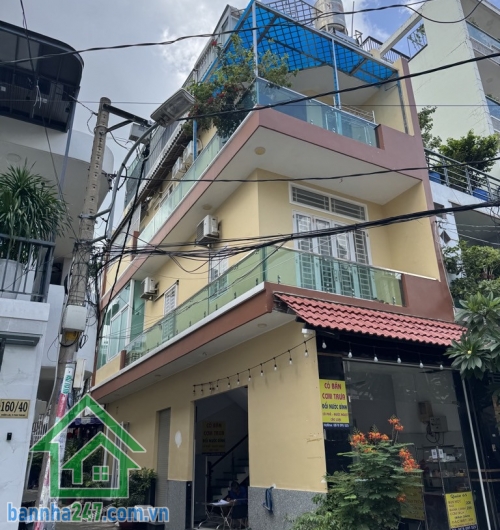 CHỈ 10,5 TỶ – GÓC 2MT HẺM 8M NHỰA – TÂN THÀNH, TÂN PHÚ – DÒNG TIỀN 25TR/THÁNG DT: 47m² (4x14m). Kết cấu: 3 tầng kiên cố, 6PN – 6WC. Hiện đang cho thuê thu nhập 25 triệu/tháng. 