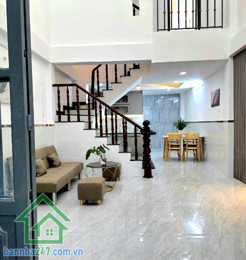 CHỈ 5,69 TỶ – NHÀ ĐẸP MỚI HOÀN THIỆN – SỔ HOÀN CÔNG MỚI – 4 TẦNG – 4PN – 3WC – DT 44m² (4,2x11) 