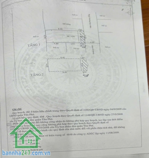 HẺM XE HƠI THÔNG – NGAY AEON - TÂY THẠNH – 2 TẦNG – SỔ NỞ HẬU – CHỈ 5.3 TỶ  Diện tích: 40m² – sổ nở hậu 4.1m – phong thủy tốt.  Nhà 1 trệt 1 lầu – 2PN – 2WC