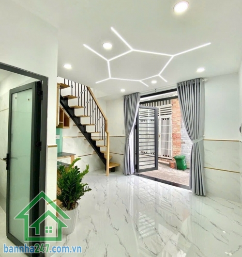 CHỈ 1,6 TỶ – NHÀ MỚI NGAY AEON CELEDON TÂN PHÚ – GIÁ TỐT KHÓ TÌM Diện tích: 2,6 x 6m (12m2). Kết cấu: trệt, lửng, lầu gồm 2PN, 2WC. Nhà mới đẹp, thiết kế hiện đại.