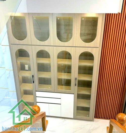 CHỈ 6,9 TỶ – NHÀ ĐẸP Ở NGAY – HẺM NHỰA 6M - 56M² (4 x 14)m - 5 tầng BTCT - 4PN – 4WC 