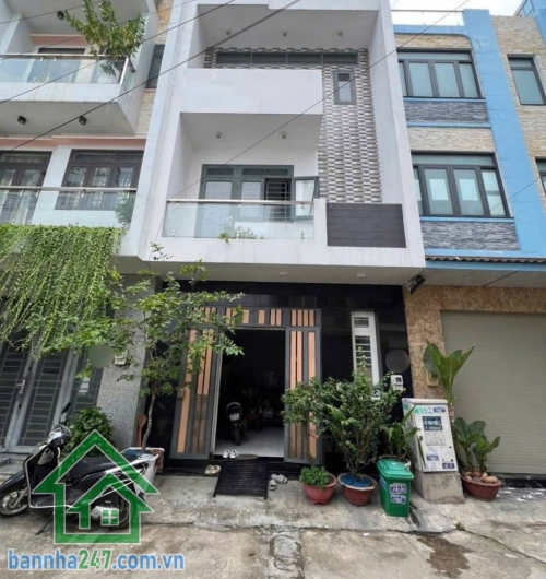 NHỈNH 5.X TỶ – NHÀ 4 TẦNG – HẺM XE HƠI 6M – KHU PHÂN LÔ ĐỒNG BỘ – NGANG 5M.