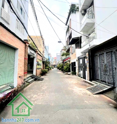 CHỈ 5,25 TỶ – HẺM NHỰA 8M – 38M² – KHU CAO TẦNG LÊ NGÃ – TÂN PHÚ - 3PN – 1WC – NHÀ CẤP 4 LỬNG – TIỆN XÂY MỚI DT: 3.4 x 11.5m – CN 38.5m² – không lộ giới