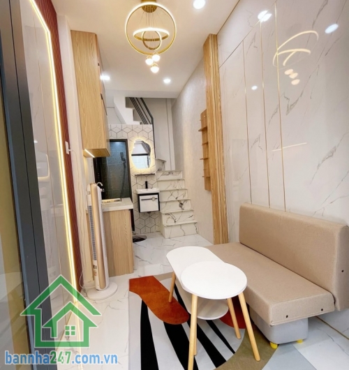 CHỈ 1,95 TỶ SỞ HỮU NHÀ 3 TẦNG MINI HOUSE P.10 TÂN BÌNH – FULL NỘI THẤT – ĐẦU TƯ CHO THUÊ NGON  Nhà đẹp, mới, 3 tầng chắc chắn: trệt – lửng – lầu Diện tích sử dụng: 30m2