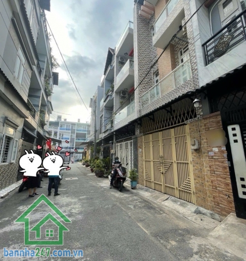 CHỈ NHỈNH 5 TỶ – NHÀ 3 TẦNG ĐẸP – HẺM NHỰA 8M – KHU BIỆT THỰ – CẠNH LÊ VĂN QUỚI – MÃ LÒ