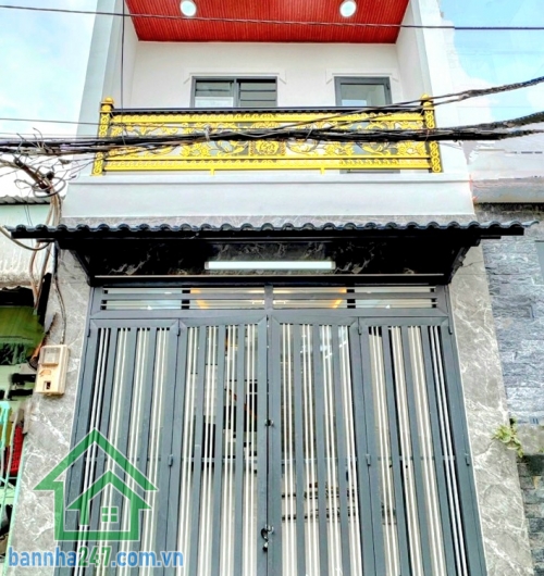CHỈ 4,28 TỶ – NHÀ 2 TẦNG MỚI ĐẸP – 42M² (4.5x9.5)m – GẦN CHỢ BÌNH LONG – GIÁP TÂN PHÚ - 2PN - 2WC Vị trí cực đẹp, ngay 4 Xã, hẻm thông đường số 8B, khu dân cư yên tĩnh, an ninh. 