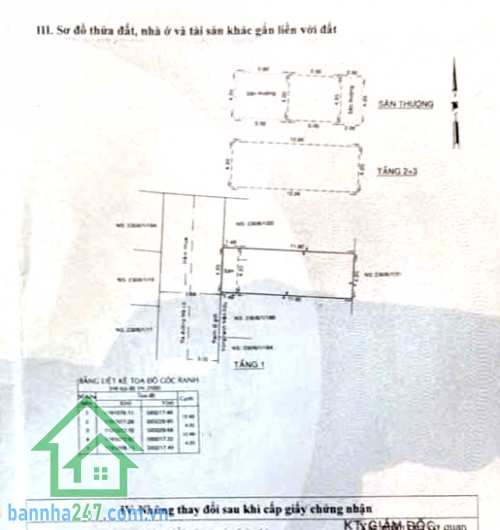 NHỈNH 5 TỶ - NHÀ ĐẸP – DT: 52,4m²  (4,2 x 12,5m) - 4 TẦNG – HẺM XE TẢI – GẦN TÊN LỬA –  4PN, 3WC   Diện tích: 52,4m² (4,2 x 12,5m), sổ vuông vức. Kết cấu: 1 trệt 2 lầu + sân thượng, gồm 4PN, 3WC, phòng giặt, sân phơi, sân thượng cực rộng.