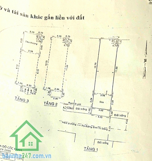 HẺM 6M – Ô TÔ NGỦ TRONG NHÀ – NGAY LÊ VĂN QUỚI – CHỈ 6,68 TỶ - 4 × 18m - 3PN – 3WC