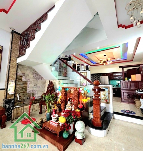 CHỈ 8,6 TỶ (TL) – HẺM 7M - NGANG 7M HIẾM – 100M² (7.17 × 17)m – 4 TẦNG – GẦN AEON TÂN PHÚ - 6PN – 5WC