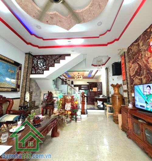 CHỈ 8,6 TỶ (TL) – HẺM 7M - NGANG 7M HIẾM – 100M² (7.17 × 17)m – 4 TẦNG – GẦN AEON TÂN PHÚ - 6PN – 5WC